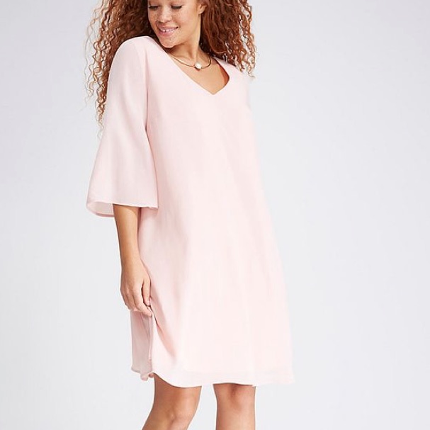 Nwt Blush Trapeze Dress